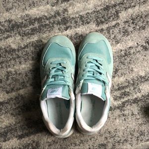 Teal NEW BALANCE SNEAKERS